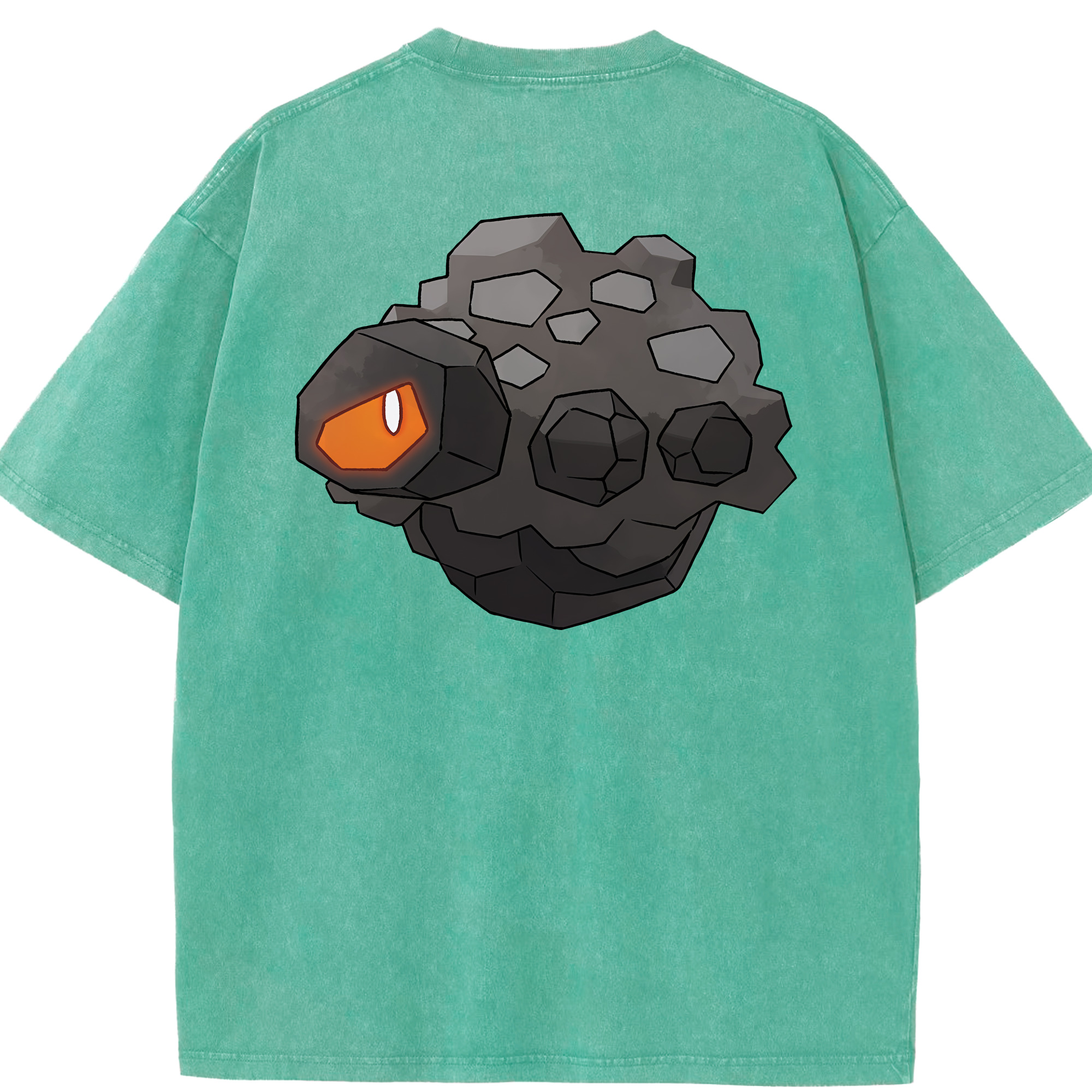 （画像用） ポケットモンスター Pokémon 綿100% ヴィンテージ風 半袖Tシャツ（背面プリント）